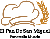 Logotipo de la panadería de Murcia, el pan de san miguel